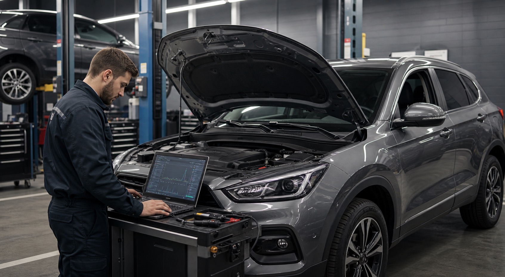 Diagnostyka komputerowa BAIC w serwisie Viggen Auto